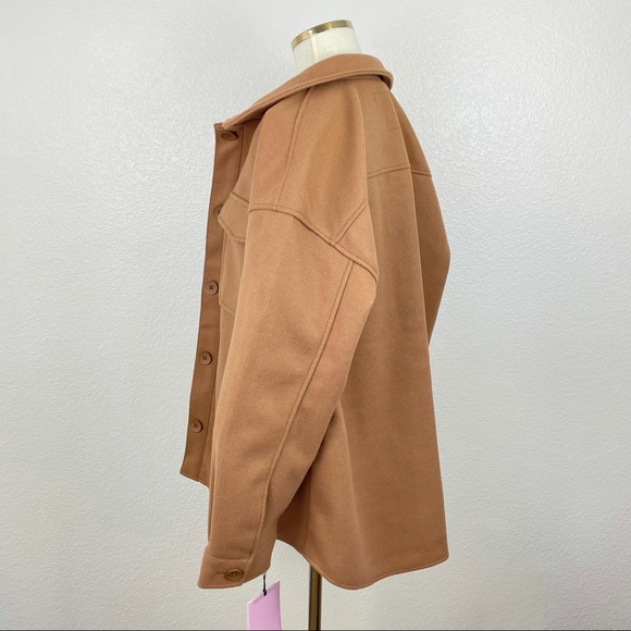 NWT • Avec Les Filles Shacket Shirt Jacket - Picture 6 of 8